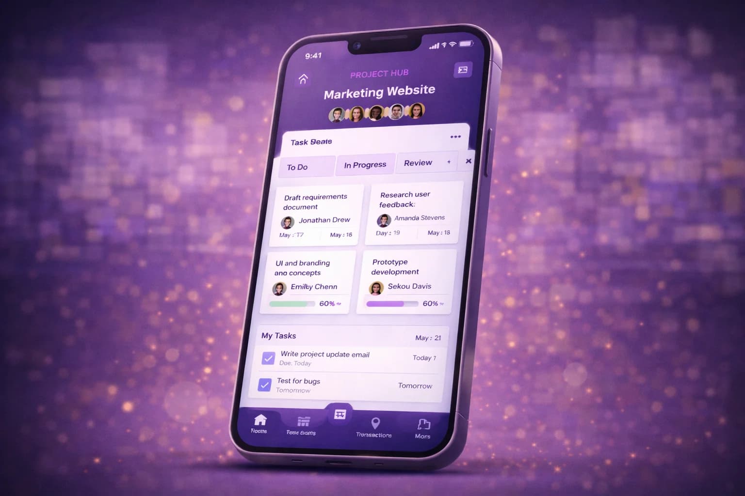 App de Controle