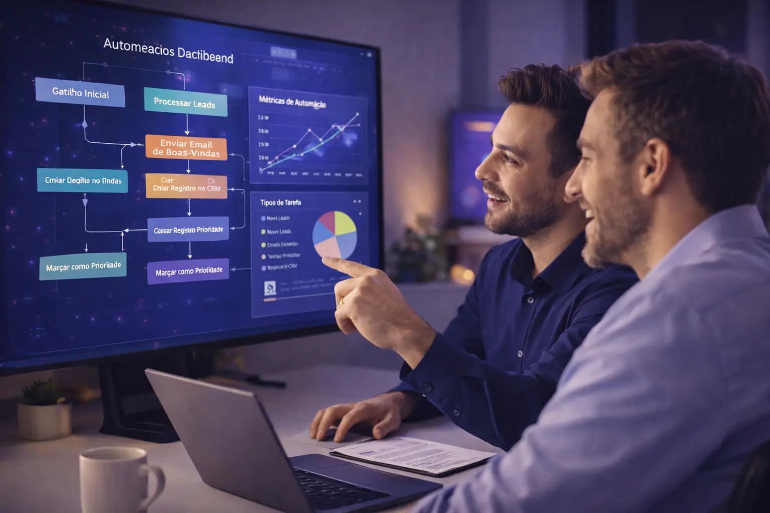 Automações e Integrações com IA - Serviço de consultoria em tecnologia da Tecnovix