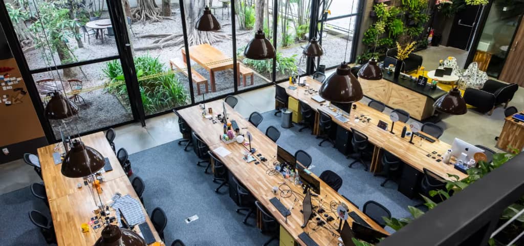 u00c1rea coworking