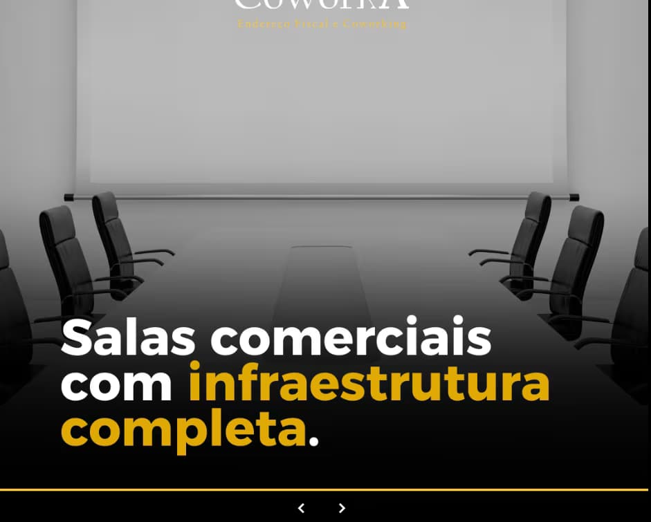 Sala privativa para atendimentos