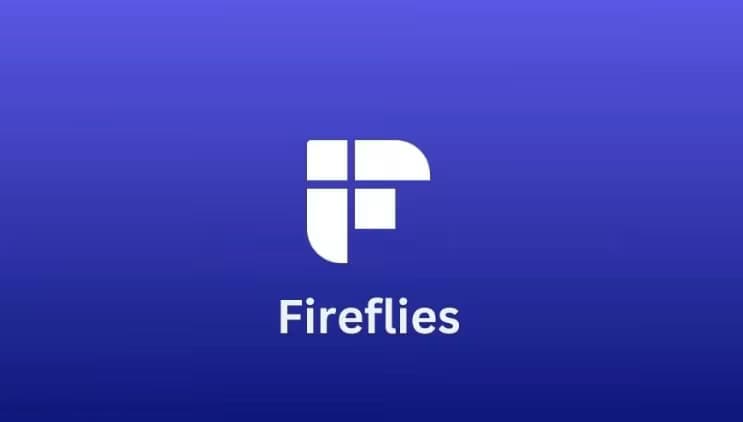 Logotipo oficial do Fireflies.ai, assistente de reuniões com inteligência artificial e transcrição automática para vendas e SDRs.