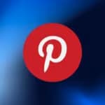 Ilustração do logotipo do Pinterest representando a nova estratégia da empresa focada em Inteligência Artificial e tecnologia em 2026.